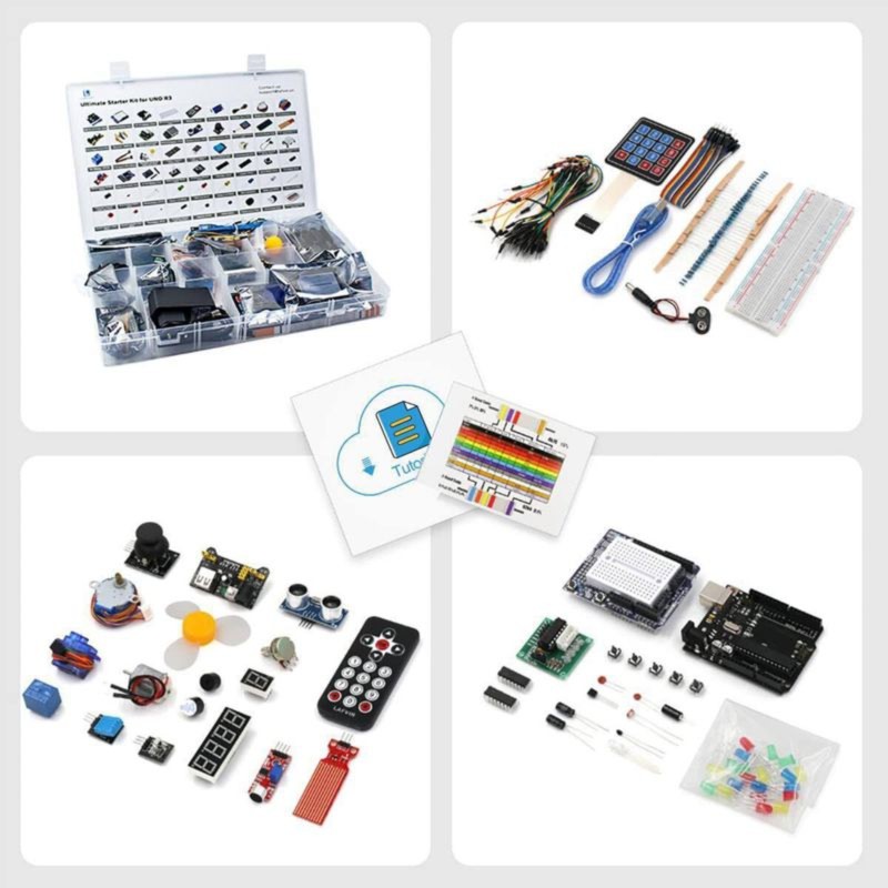 مجموعة DT98 RFID للوحة تطوير U - مراجعة Diy Electronics Learning Kit وسعره