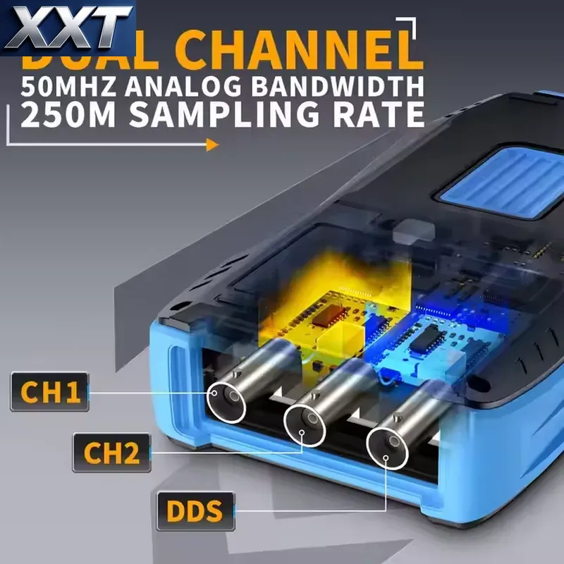جهاز راسم ذبذبات رقمي XXT 2C53 - مراجعة Multimeter Digital وسعره