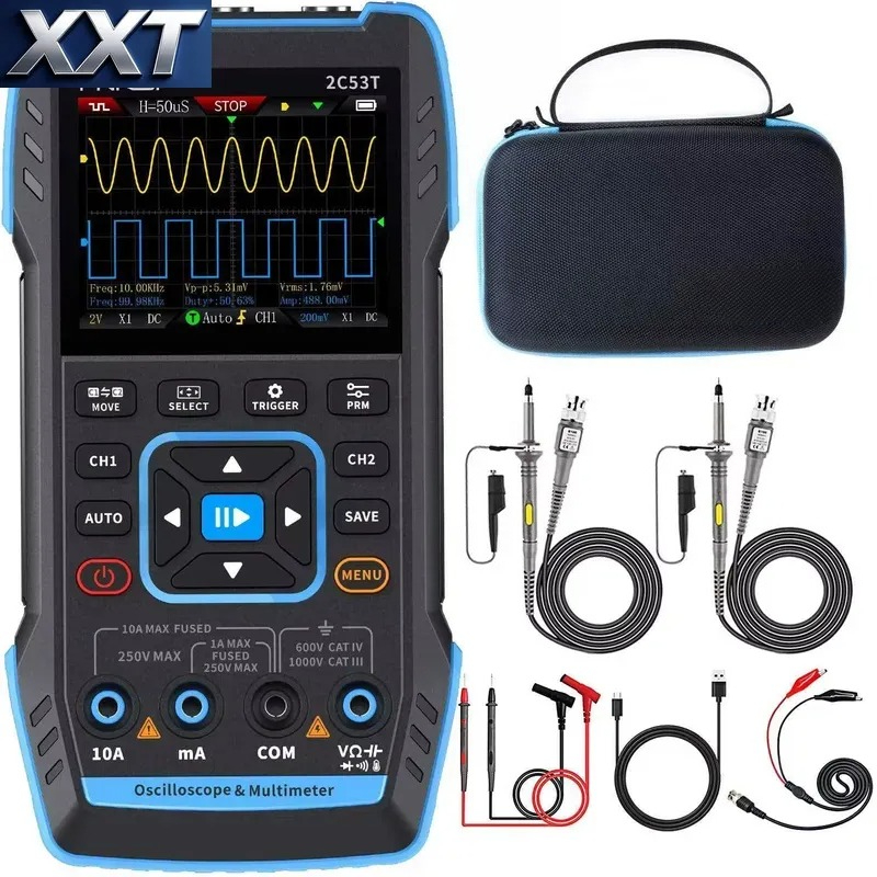 جهاز راسم ذبذبات رقمي XXT 2C53 - مراجعة Multimeter Digital وسعره