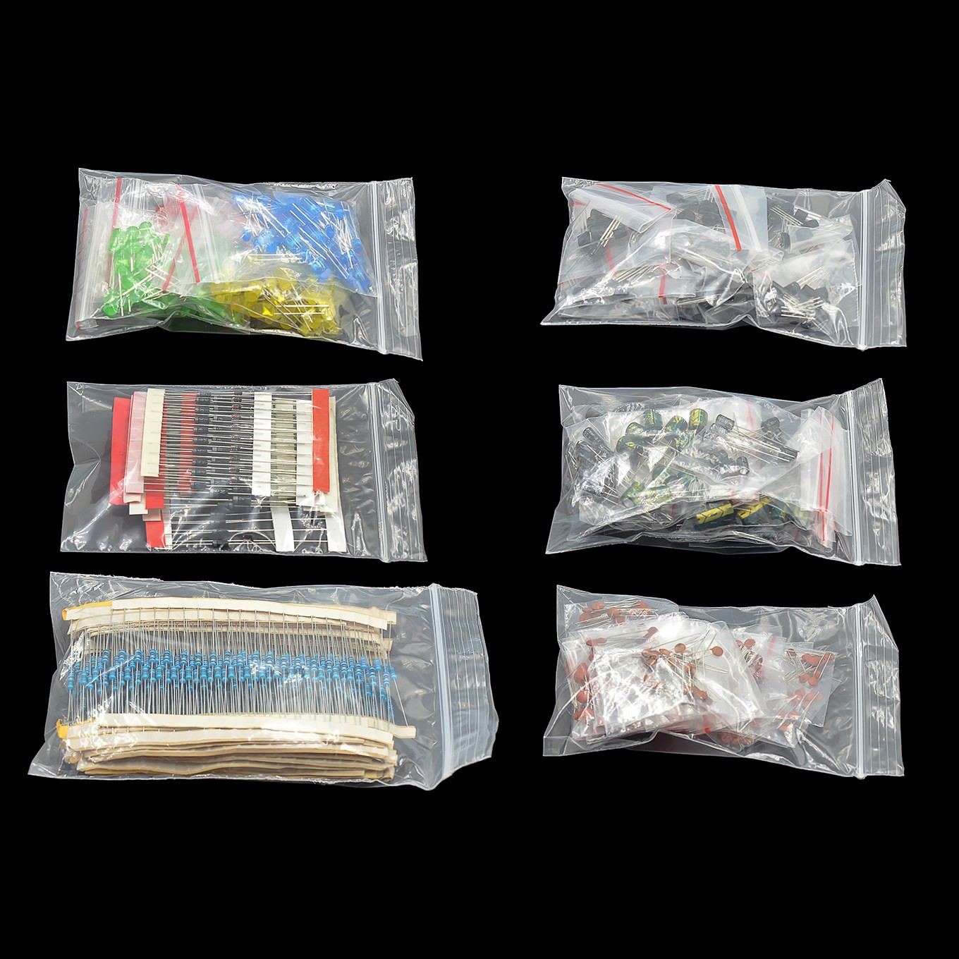 مجموعات المكونات الإلكترونية م - مراجعة Capacitor Kit Assortment وسعره