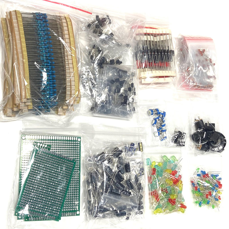 1818 قطعة لتقوم بها بنفسك مكون - مراجعة Capacitor Kit Assortment وسعره