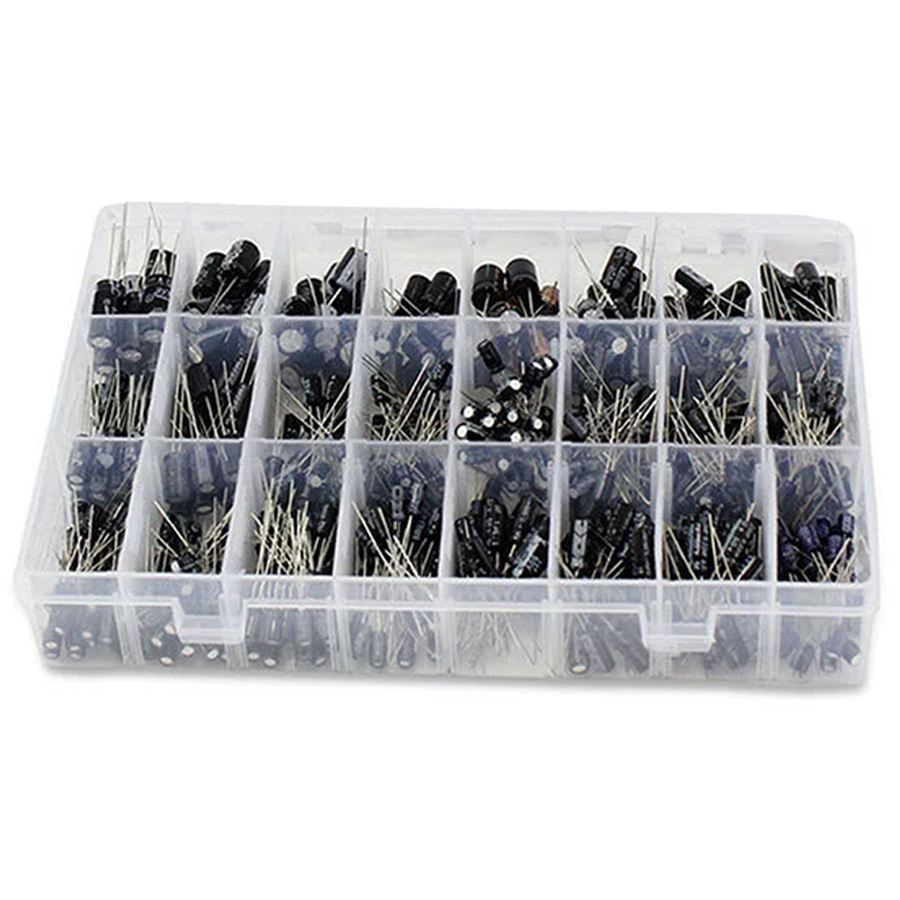مجموعة مكونات إلكترونية من 24  - مراجعة Capacitor Kit Assortment وسعره