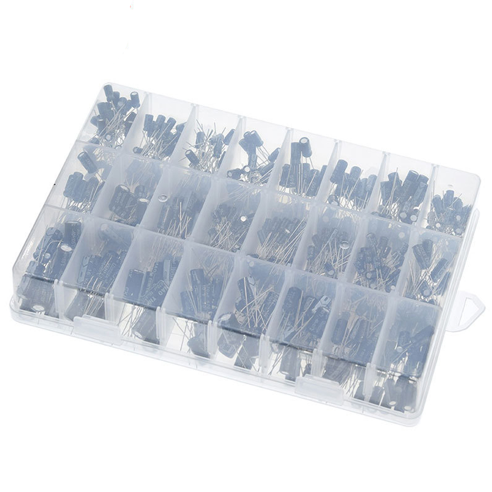 مجموعة مكونات إلكترونية من 24  - مراجعة Capacitor Kit Assortment وسعره