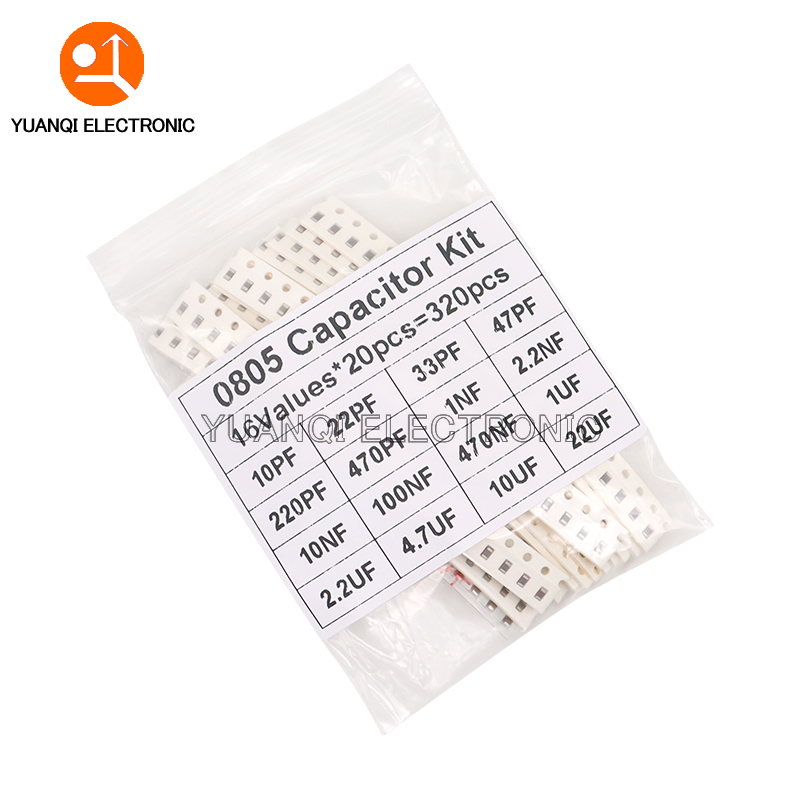 طقم سعة SMD ، مجموعة السعة 100 - مراجعة Capacitor Kit Assortment وسعره