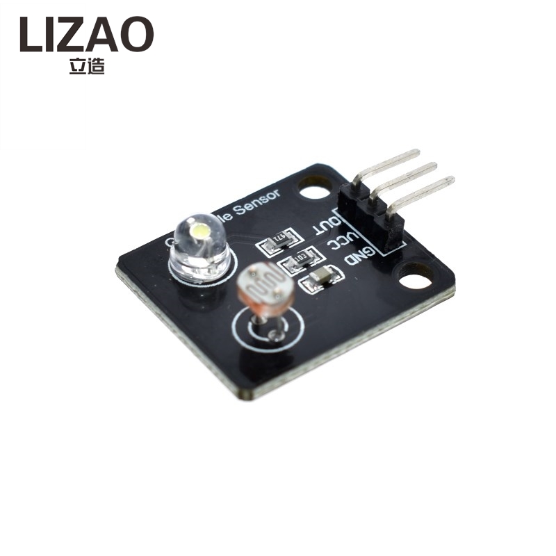 مستشعر الضوء المقاوم الحساس لل - مراجعة Diy Analog Electronics وسعره