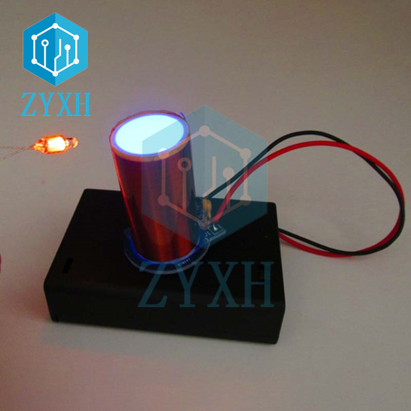 لفائف تسلا صغيرة لتقوم بها بنف - مراجعة Diy Electronics Box وسعره