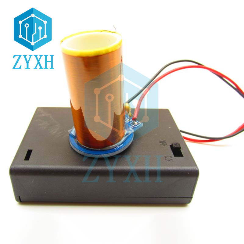 لفائف تسلا صغيرة لتقوم بها بنف - مراجعة Diy Electronics Box وسعره