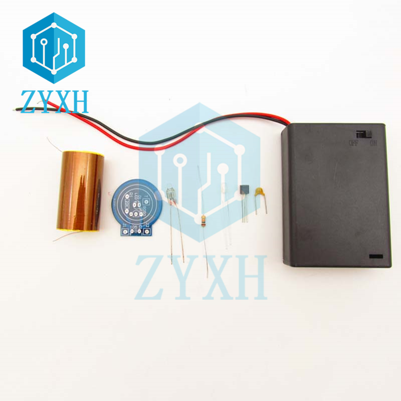 لفائف تسلا صغيرة لتقوم بها بنف - مراجعة Diy Electronics Box وسعره
