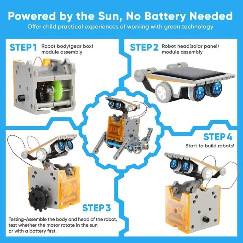 13 في 1 مجموعة العلوم الروبوتي - مراجعة Diy Electronics Projects وسعره