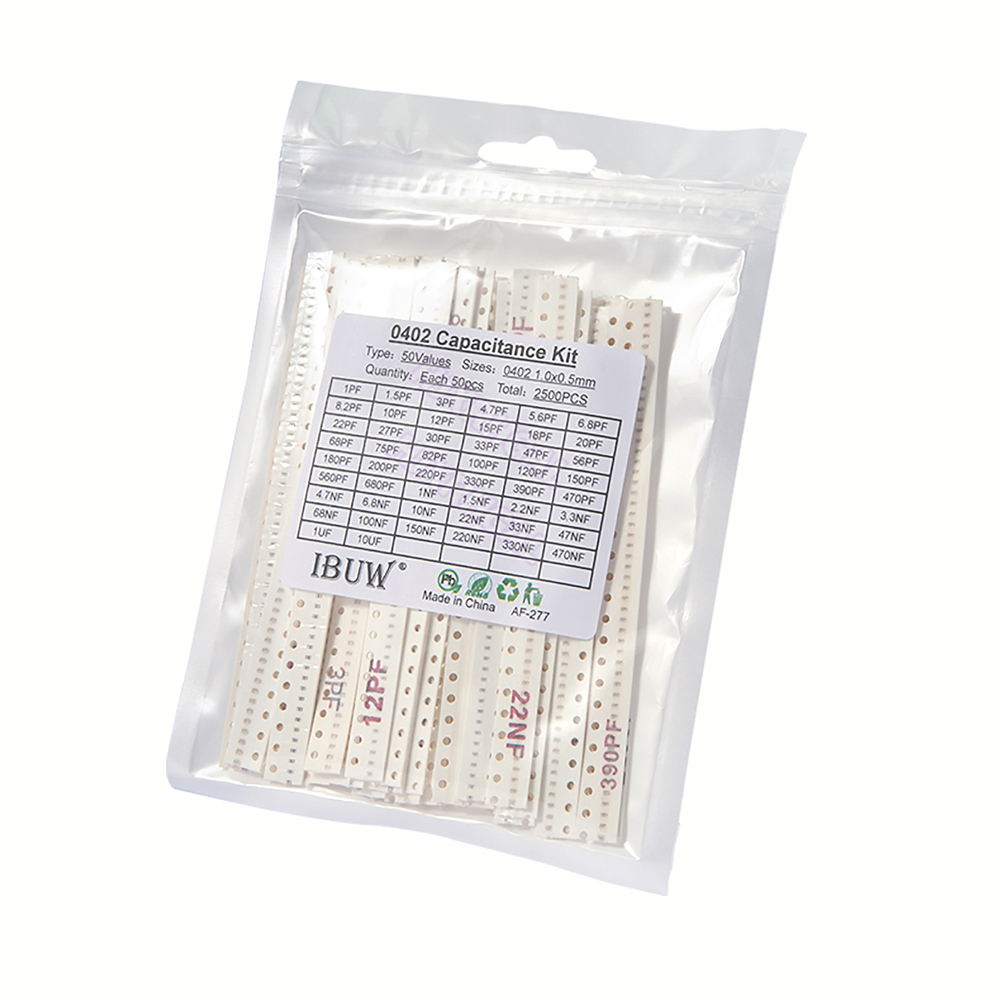 0402 SMD مكثف سيراميك مجموعة م - مراجعة Capacitor Kit Assortment وسعره